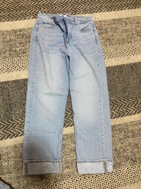 Loft Jeans with cuff hem